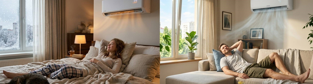 Як розрахувати потужність кондиціонера для охолодження та обігріву