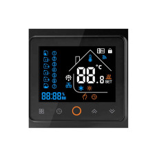 117330 Термостат з ZigBee управлінням Tervix Pro Line для газового/електричного котла, чорний