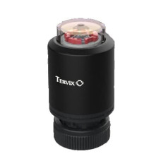 217030 Термопривід Tervix ProLine Egg 2, нормально-закритий, чорний M30*1.5, 230 В