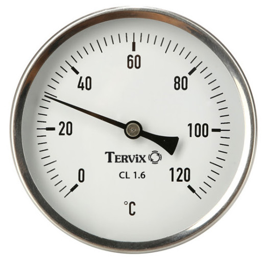 356945 термометр BiTh Tervix Pro Line 100/100 0-120C 1/2" аксіальний