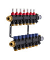 503207 Коллектор пластиковый на 7 контуров с расходомерами Tervix Pro Line