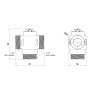 Антиконденсационный клапан SD Forte 1 1/4" 55°C (SF393W32)