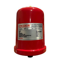 Бак розширювальний для системи опалення (вертикальний) 2л Koer KVT-2 (KP3149)