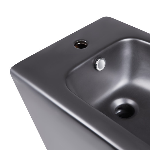 Біде підлогове Qtap Robin 565x360x405 Matt black QT13442141CMB Біде підлогове Qtap Robin 565x360x405 Matt black QT13442141CMB