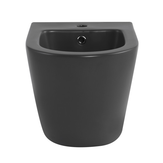 Біде підвісне Qtap Robin Anthracite (QT13551381GAN)