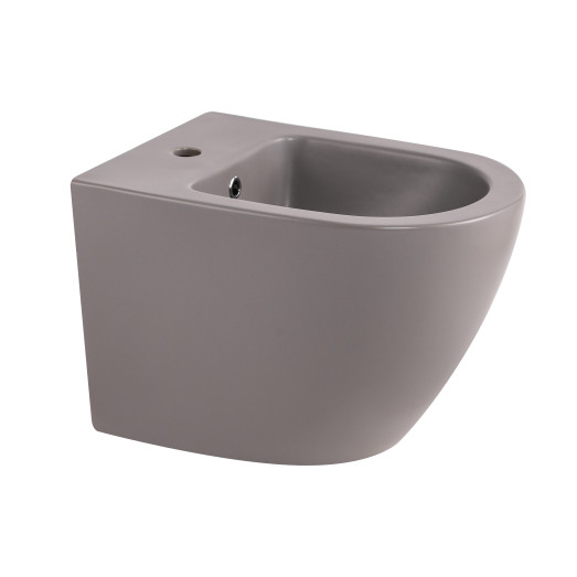 Біде підвісне Qtap Robin Stone grey (QT13551381GSG)