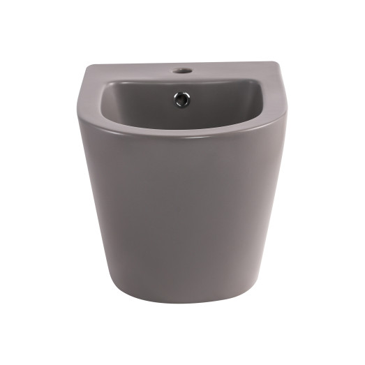 Біде підвісне Qtap Robin Stone grey (QT13551381GSG)