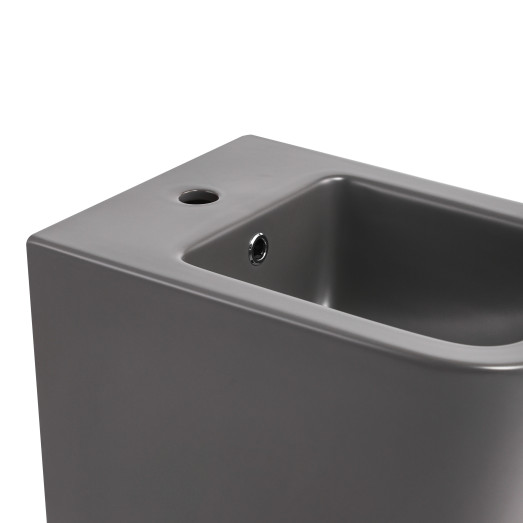 Біде підвісне Qtap Tern Anthracite (QT17551303GAN)