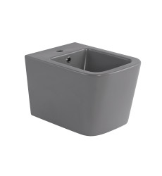 Біде підвісне  Qtap Tern Stone grey (QT17551303GSG)