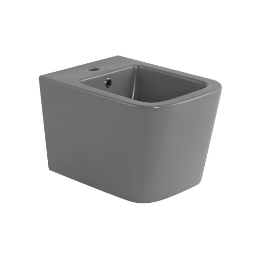 Біде підвісне Qtap Tern Stone grey (QT17551303GSG)