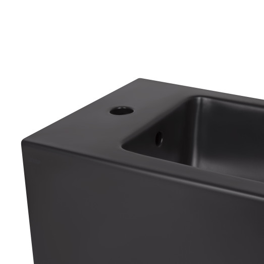 Біде підвісне Qtap Tern New Matt Black (QT17551303GMB)