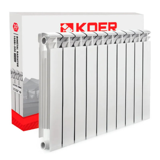 Біметалевий радіатор Koer 100 Bimetal-500 Grand (KR5145)