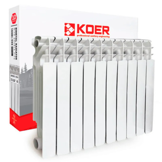 Біметалеві радіатори Koer 100 Bimetal-500 Royal (KR4957)