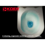 Чаша унитаза-компакта Koer TT-0201-T3 Bowl без сиденья Tornado 3.0 (MI8364)