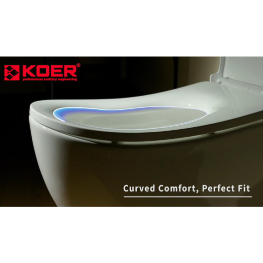 Чаша унитаза-компакта Koer TT-0201-T3 Bowl без сиденья Tornado 3.0 (MI8364)