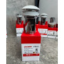 Донний клапан для раковини Koer PW-07-11 1 1/4'' з переливом СLICK-СLACK (біла керамічна накладка) (KR5784)