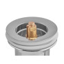 Донний клапан для раковини Koer PW-07-01 1 1/4'' з переливом автоматичний СLICK-СLACK (Колір хром) (KR5782)