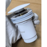 Донний клапан для раковини Koer PW-08-03 1 1/4'' без переливу автоматичний СLICK-СLACK (Колір білий) (KR5787)