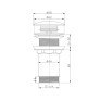Донний клапан для раковини Koer PW-08-05 1 1/4" без переливу автоматичний СLICK-СLACK (Колір чорний) (KR5789)