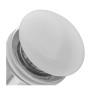 Донний клапан для раковини Koer PW-08-11 1 1/4'' без переливу СLICK-СLACK (Біла керамічна накладка) (KR5788)
