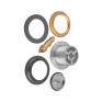 Донний клапан для ванни Koer PW-06-01 1 1/2" автоматичний СLICK-СLACK (Колір хром) (KR5799)