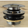 Донний клапан для ванної Koer PW-05-01 1 1/2" (кнопка) (Колір хром) (KR3406)