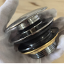 Донний клапан для ванної Koer PW-05-01 1 1/2" (кнопка) (Колір хром) (KR3406)