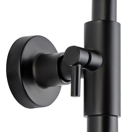 Душова колона із змішувачем Haiba Alex 003-J Чорна (HB3940)