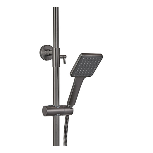 Душова колона із змішувачем Haiba Milano 003-J Graphite (HB4009)