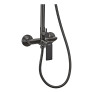 Душова колона із змішувачем та подовжувачем у комплекті Haiba Alex 003-J Graphite (HB3996)