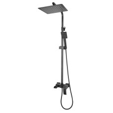 Душевая колонна с смесителем водопад Koer KB-58007-05 черная (KR3463)