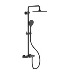 Душова колона з термостатичним змішувачем Koer KB-55014-05 чорна (KR4733)