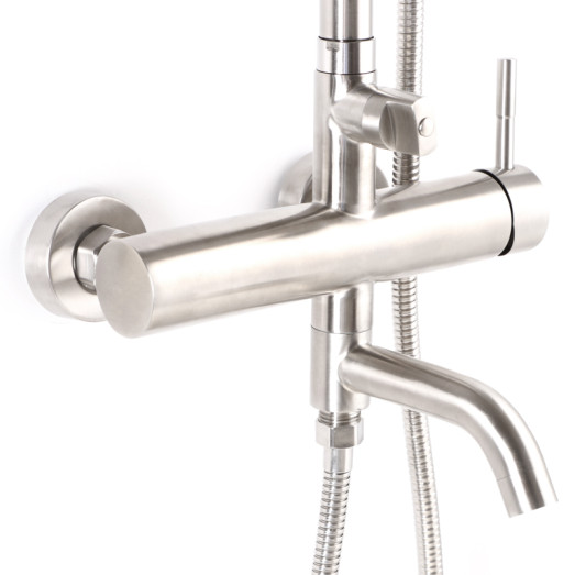 Душова колона зі змішувачем (нержавіюча сталь) HAIBA JEX-009-J (HB2792)