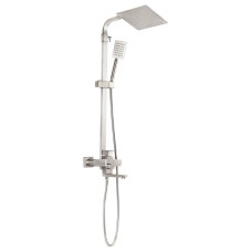 Душова колона зі змішувачем (нержавіюча сталь) Haiba KUB-009-J (HB2793)
