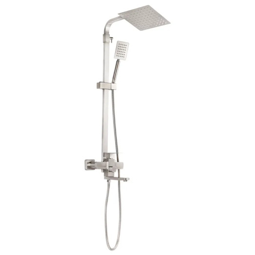 Душова колона зі змішувачем (нержавіюча сталь) Haiba KUB-009-J (HB2793)