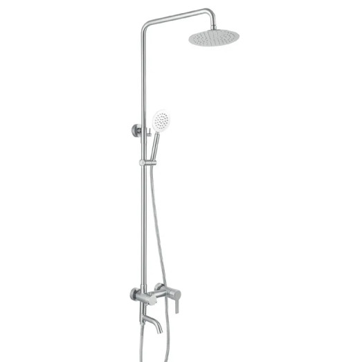 Душова колона зі змішувачем (нержавіюча сталь) Haiba NOX-009-J (HB2790)