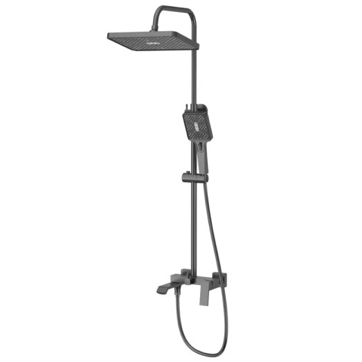 Душова колона зі змішувачем Haiba Gaudi 009-J GRAPHITE (HB9643)