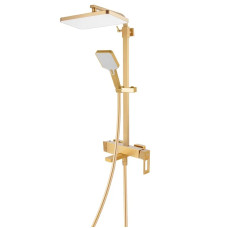 Душова колона зі змішувачем Haiba KANT 009-J BRUSHED GOLD (HB9606)