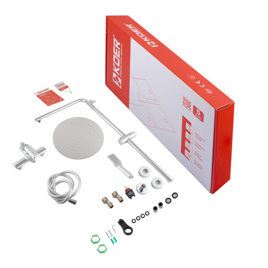 Душевая колонна со смесителем Koer KB-52028-01 (KR5309)