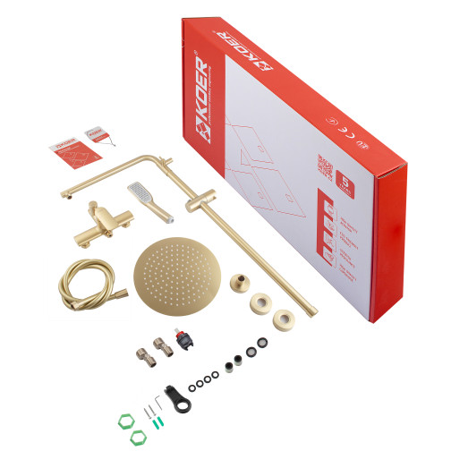 Душова колона зі змішувачем Koer KB-52028-12 (KR5311)