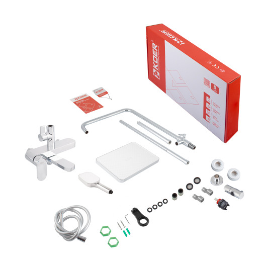 Душевая колонна со смесителем Koer KB-56030-01 (KR5427)