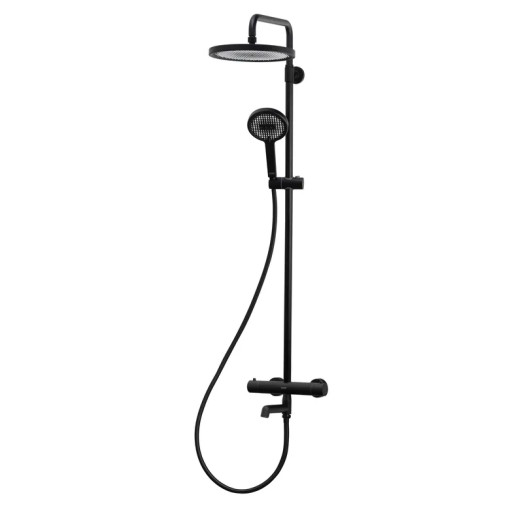 Душова колонна з термостатичним змішувачем Koer KB-57029-05 чорна (KR5491)