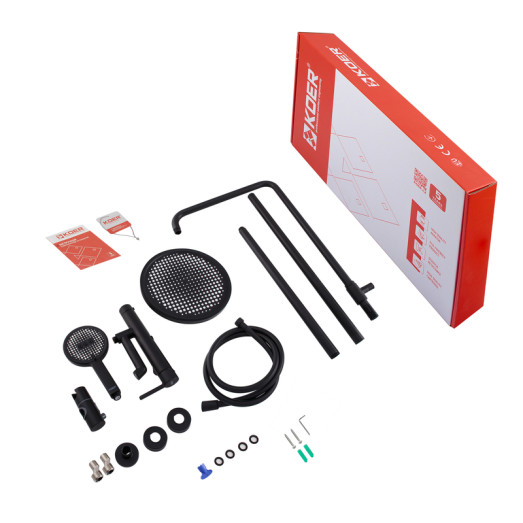 Душова колонна зі змішувачем Koer KB-56029-05 чорна (KR5490)
