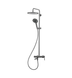 Душова колонна зі змішувачем Koer KB-56029-07 колір графіт (KR5497)