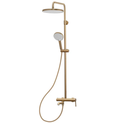 Душова колонна зі змішувачем Koer KB-56029-12 колір матове золото (KR5503)