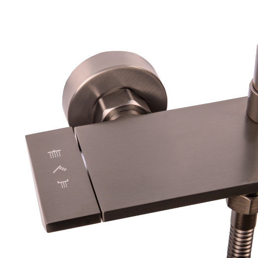 Душова система FADO Pisano графіт (MIX09033GG)