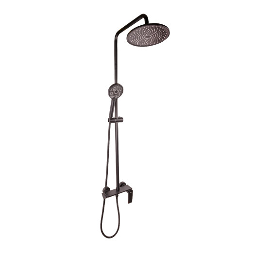 Душова система FADO Pisano матова чорна (MIX09033B)