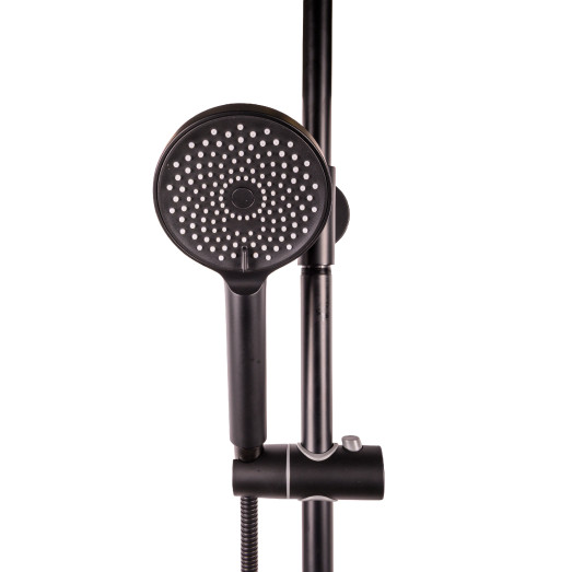 Душова система FADO Pisano матова чорна (MIX09033B)