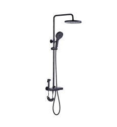 Душова система FADO Talakona матова чорна (MIX033099B)