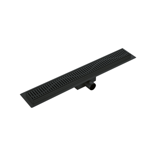 Душевой трап из нержавеющей стали SUS304 Koer FD35-70x600 Black (KR3272)